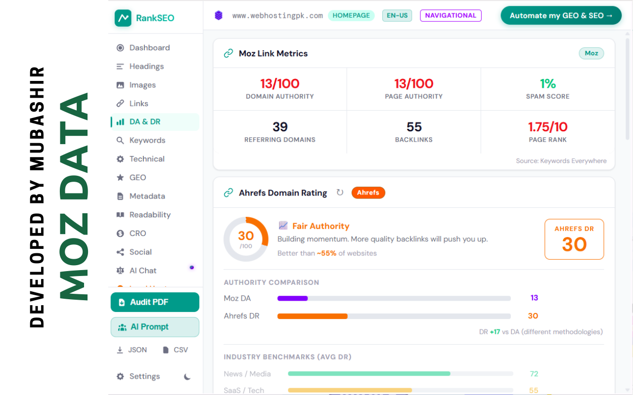 RankSEO - AEO & GEO Expert - 截图 2