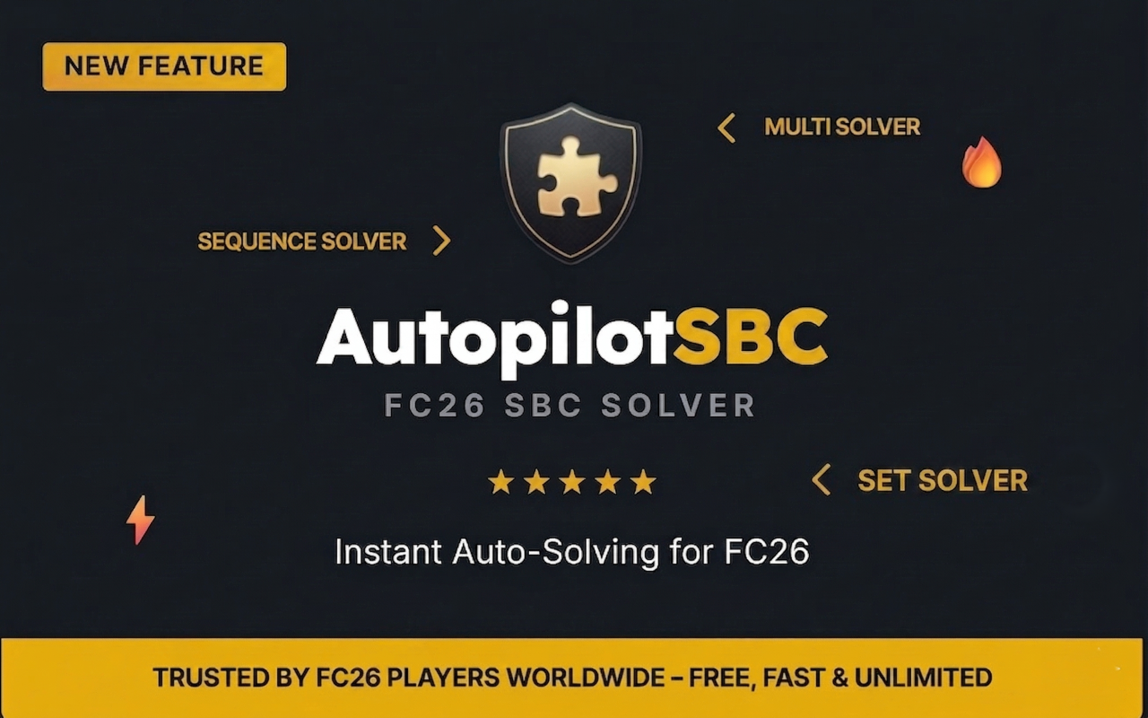 AutopilotSBC | FC26 SBC Solver - 截图 1