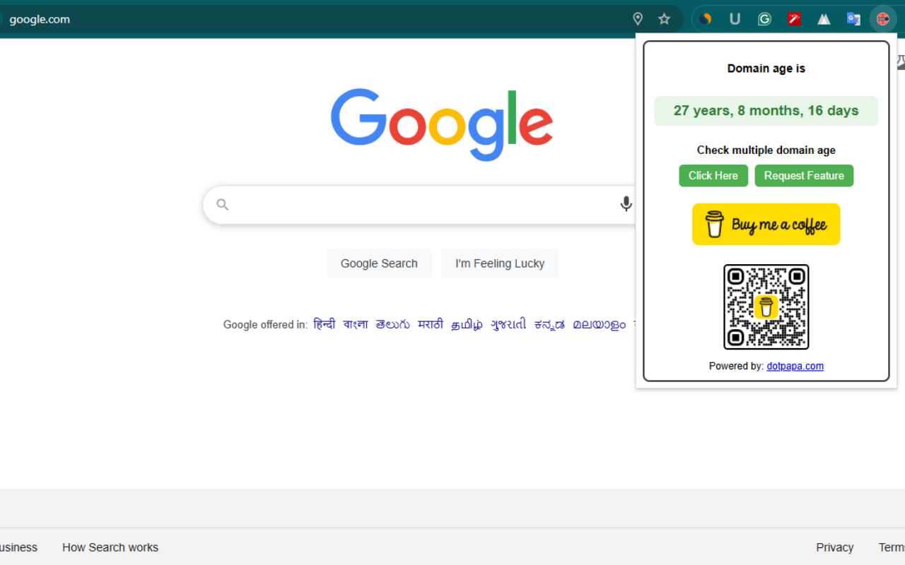 Domain Age Checker | Website Age Checker - 截图 1