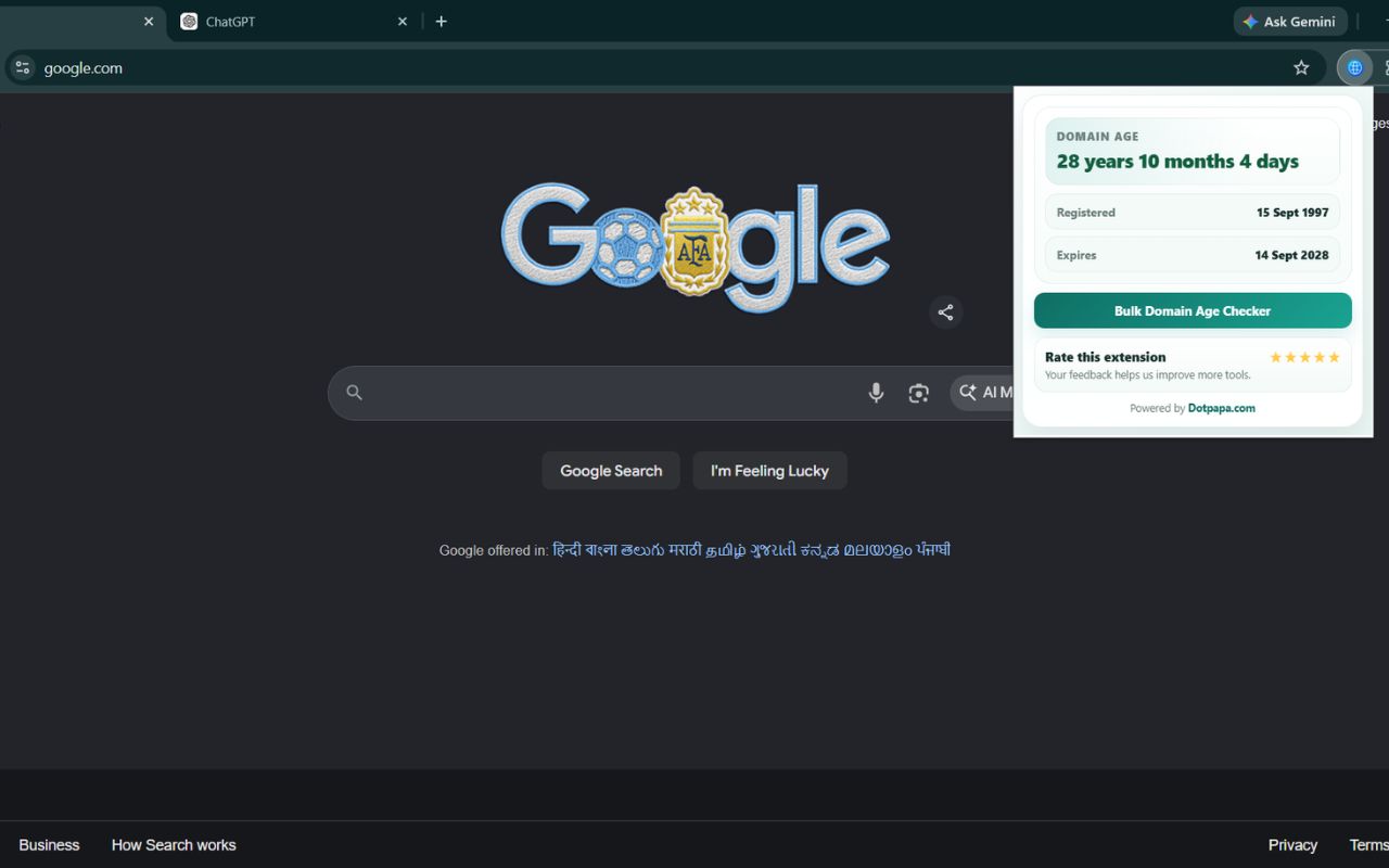 Domain Age Checker | Website Age Checker - 截图 3