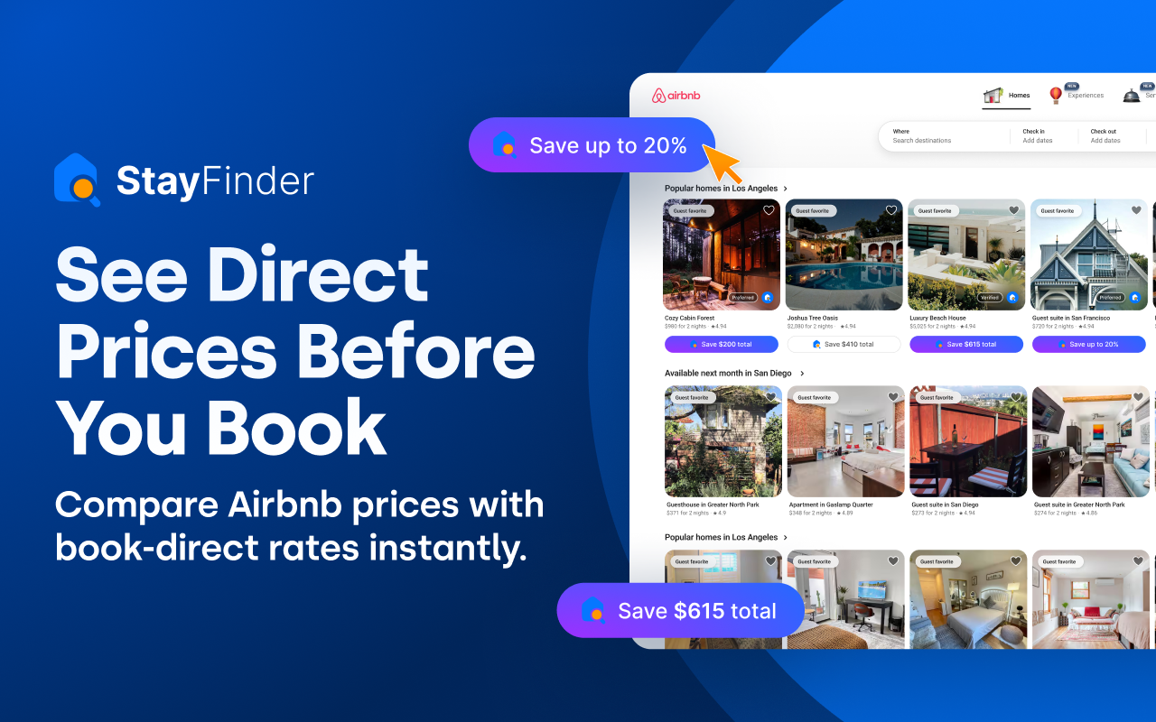 StayFinder - Direct Booking Savings - 截图 2