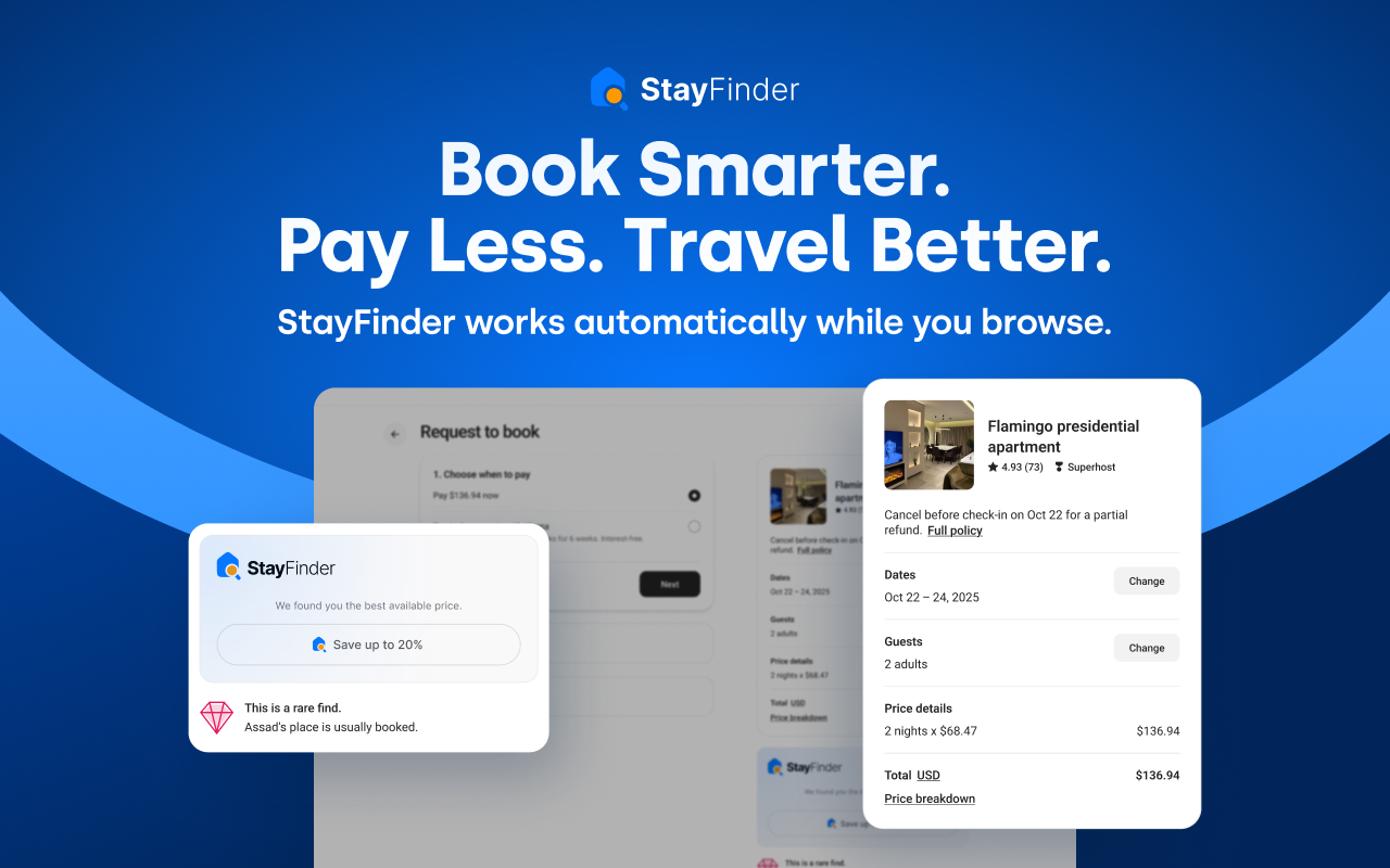 StayFinder - Direct Booking Savings - 截图 3