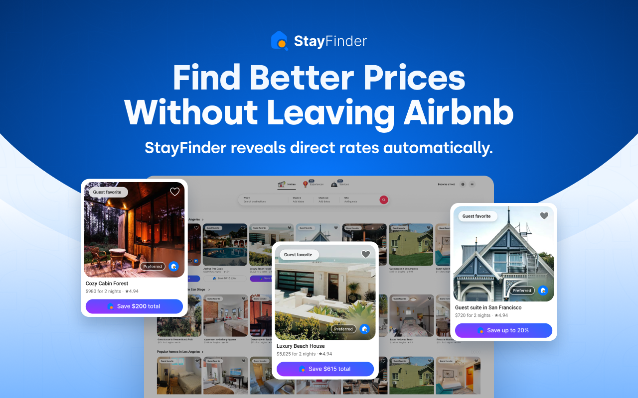 StayFinder - Direct Booking Savings - 截图 4