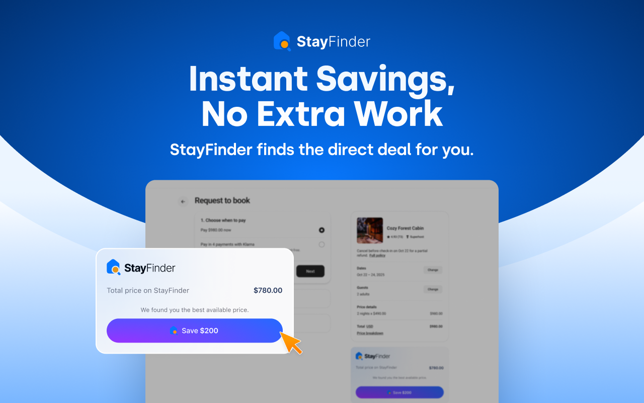 StayFinder - Direct Booking Savings - 截图 5