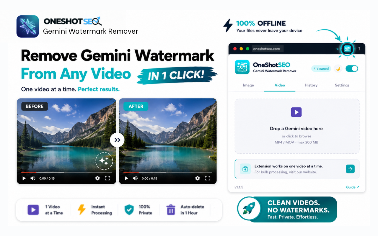 Gemini Watermark Remover — AI图片与视频闪光水印去除工具 - 截图 4