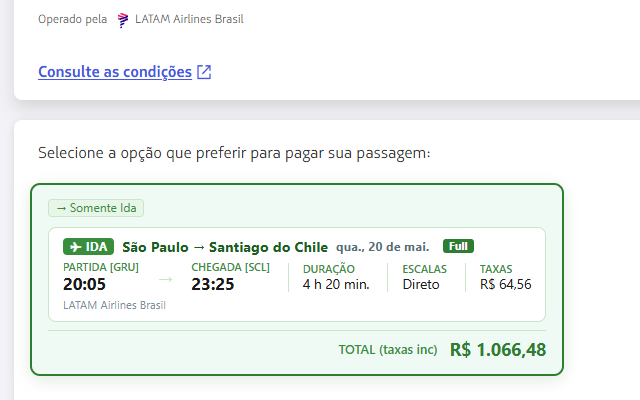 IA Voos - Conversor de Milhas - 截图 4