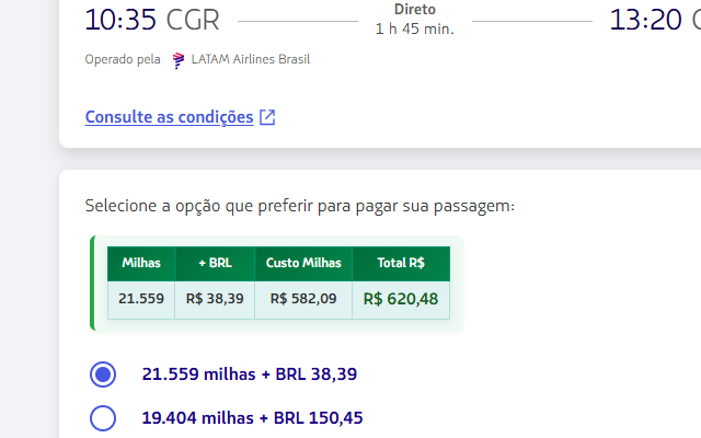 IA Voos - Conversor de Milhas - 截图 5