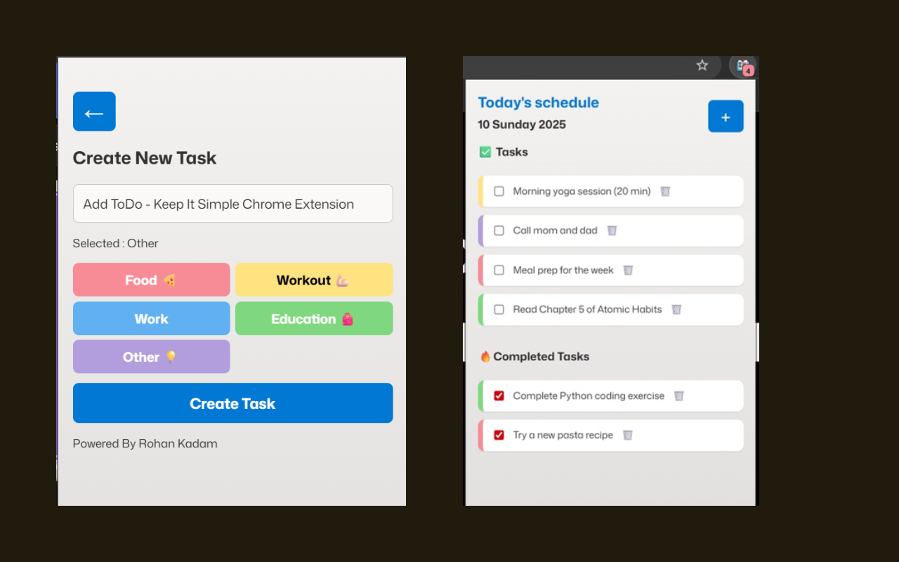 To-Do List & Task Manager for Chrome - 截图 1