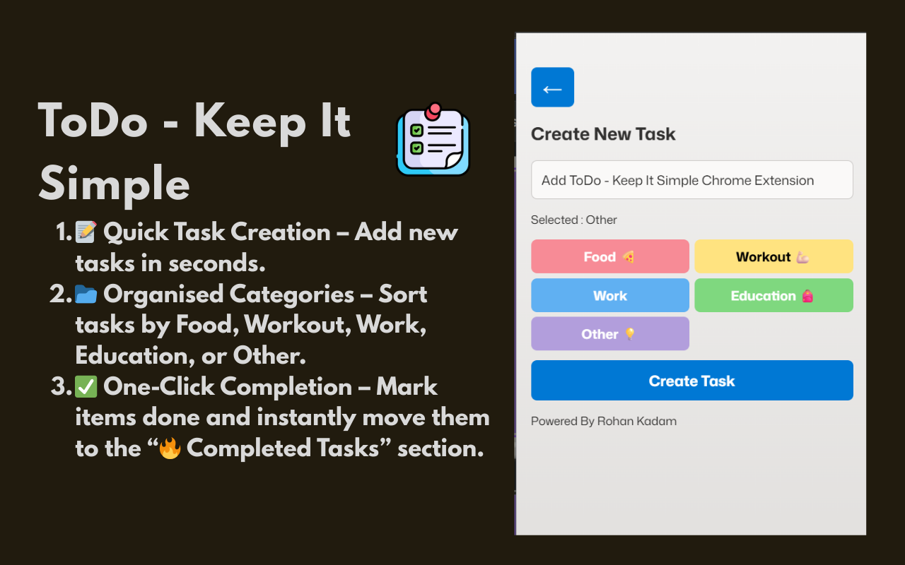 To-Do List & Task Manager for Chrome - 截图 2