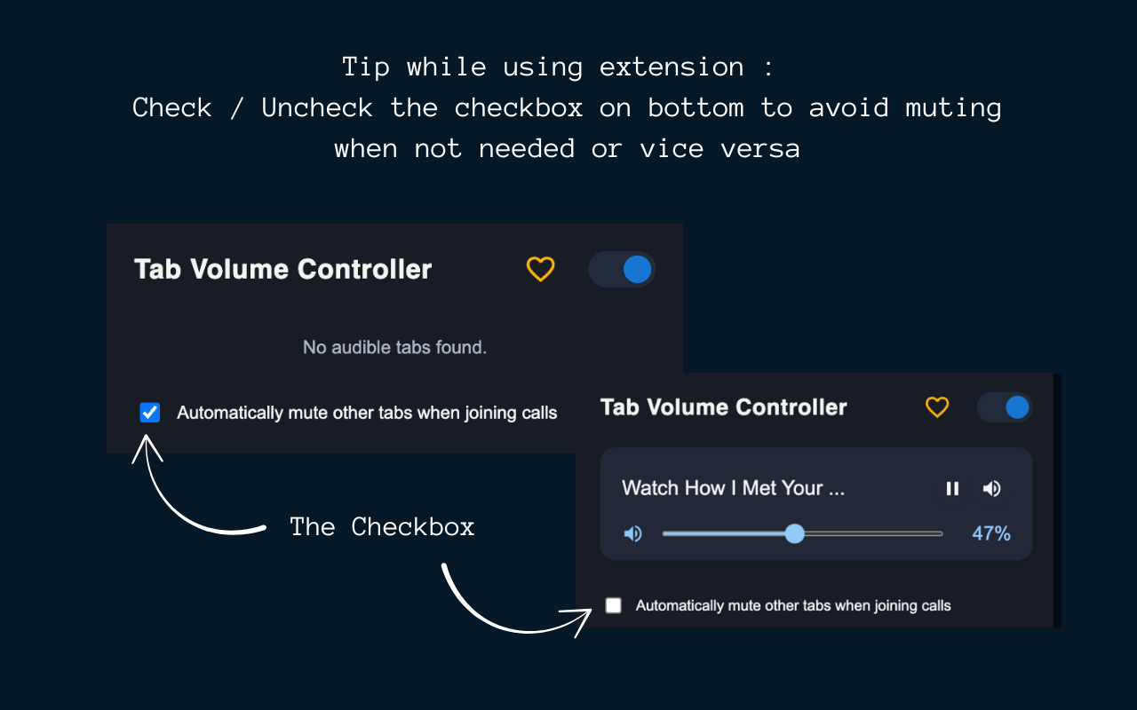 Tab Volume Controller - 截图 2