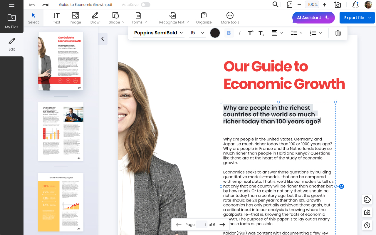Soda PDF Viewer: Edit, Convert, Compress PDF files - 截图 5