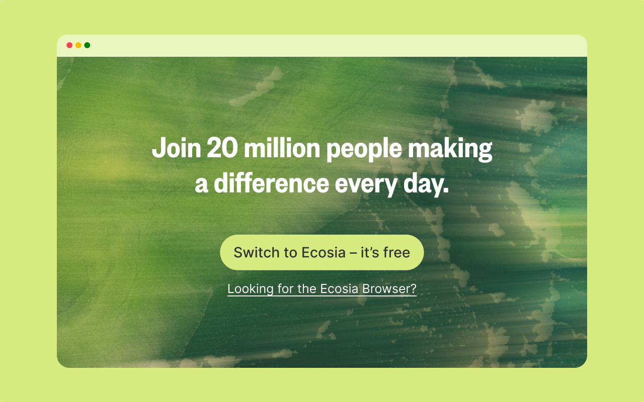 Ecosia - The search engine that plants trees - 截图 2