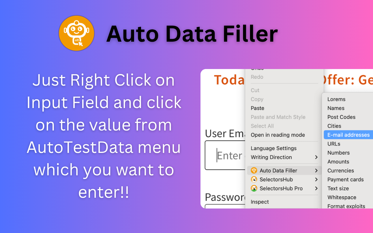 Auto Data Filler - 截图 2