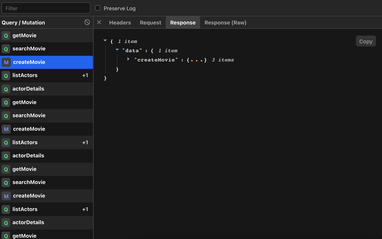 GraphQL Network Inspector - 截图 3