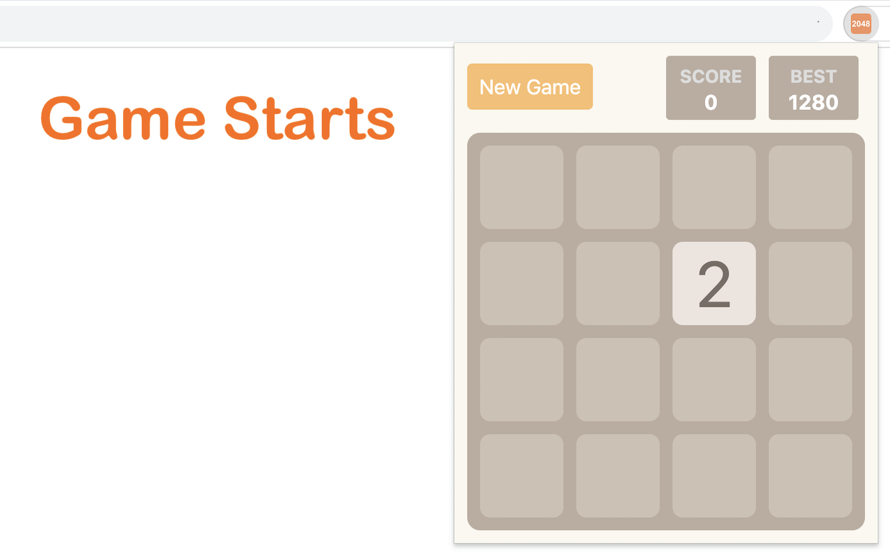 2048 Game - 截图 3