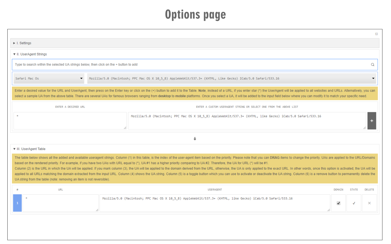 Custom UserAgent String - 截图 1
