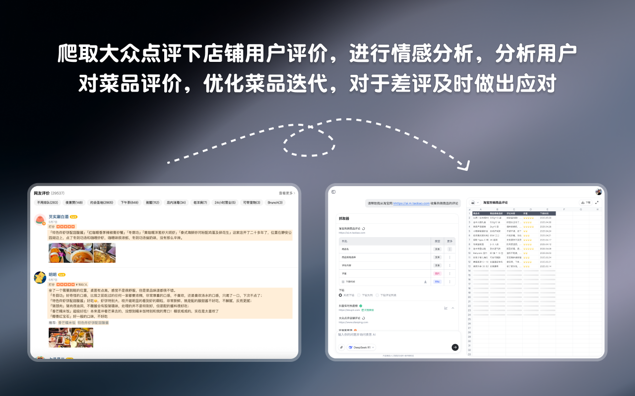 表答AI - 抓取网页内容并情感分析的插件 - 截图 2