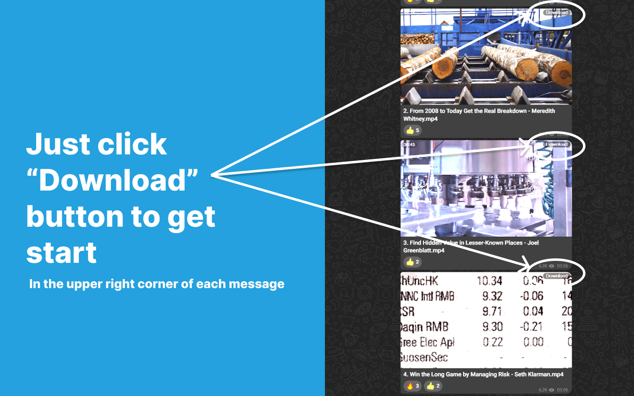 Telegram Restrcted Content Downloader - TG Downloader - 截图 3