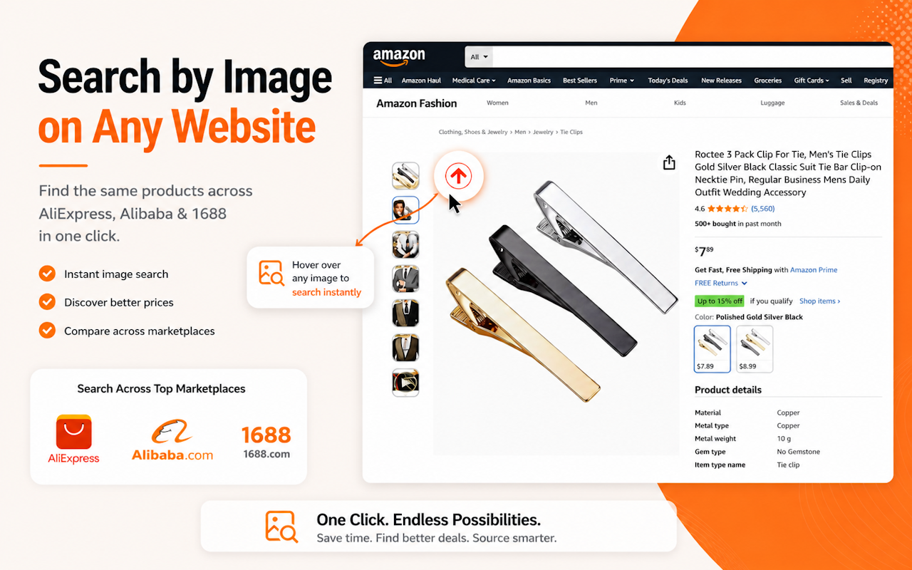 Alibaba, AliExpress & 1688 Search by Image - 截图 2