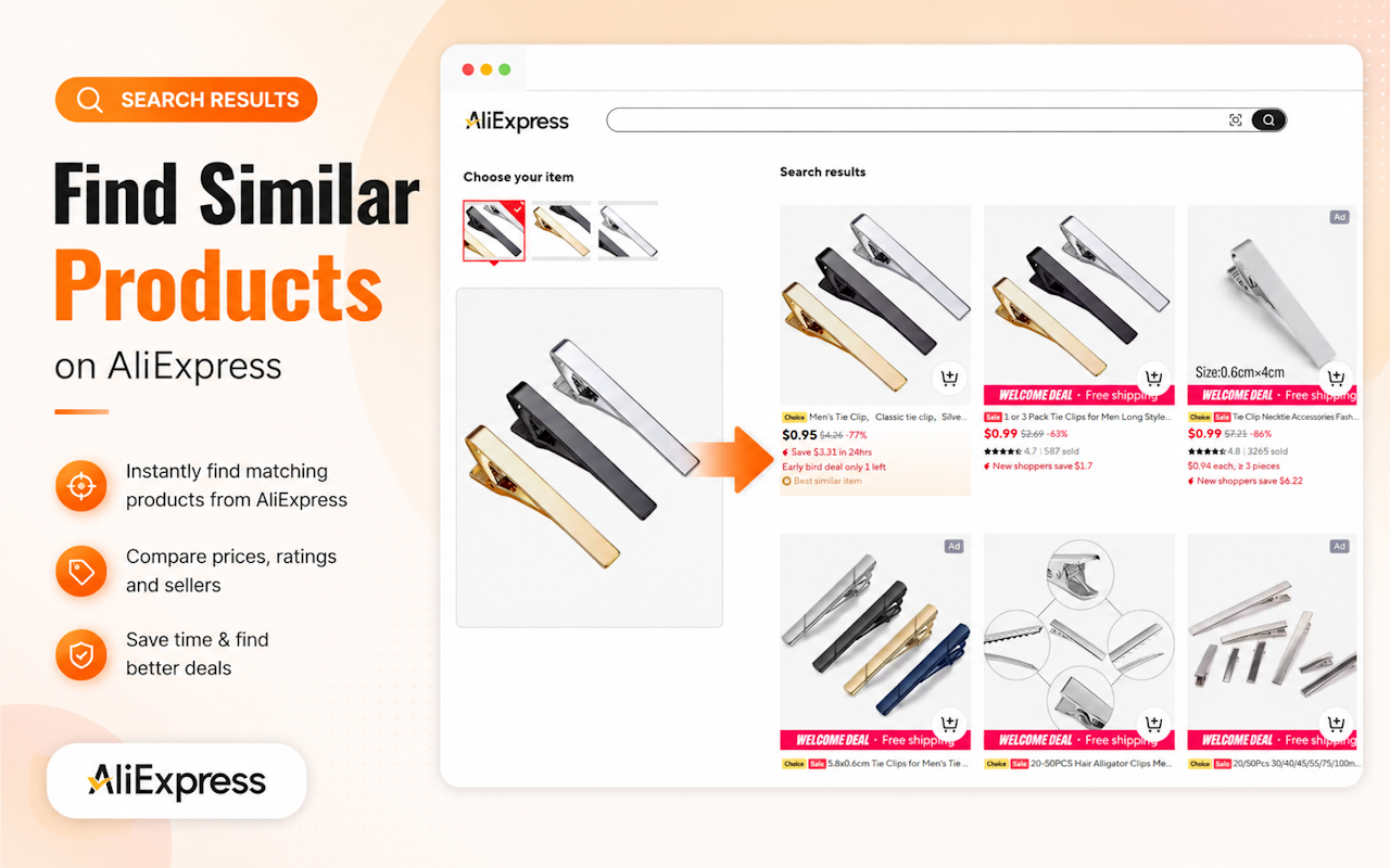 Alibaba, AliExpress & 1688 Search by Image - 截图 5