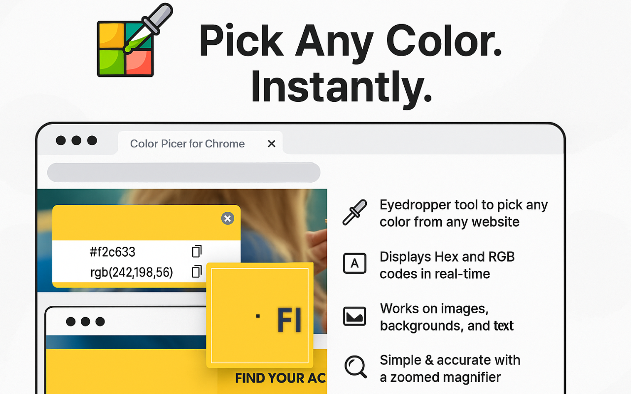 Color Picker for Chrome™ - 截图 1