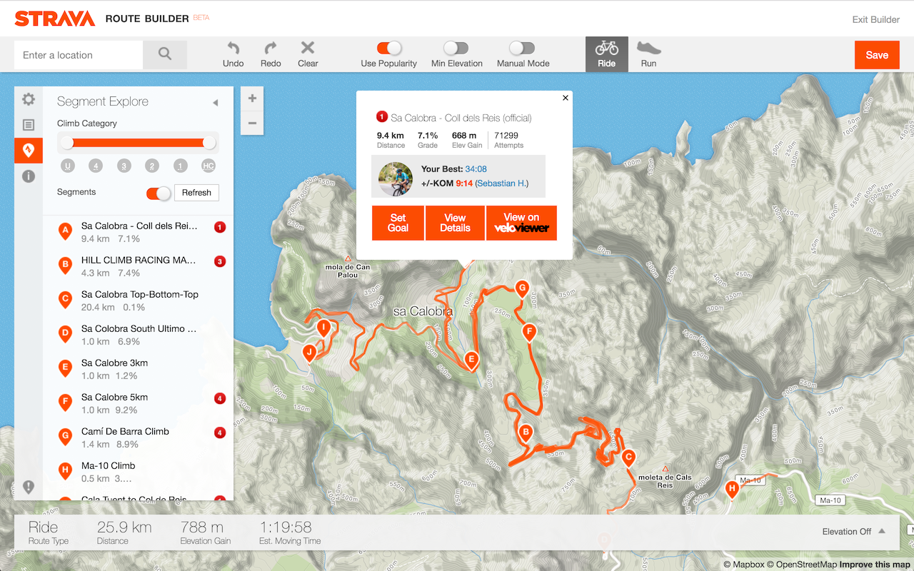 VeloViewer Strava Plugin - 截图 3