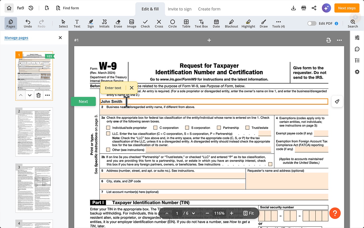 PDF Editor for Chrome:Edit, Fill, Sign, Print - 截图 2