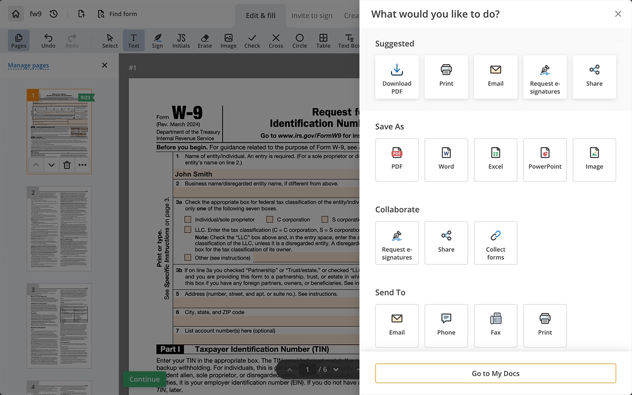 PDF Editor for Chrome:Edit, Fill, Sign, Print - 截图 3