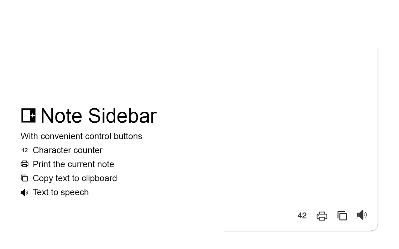 Note Sidebar - 截图 1