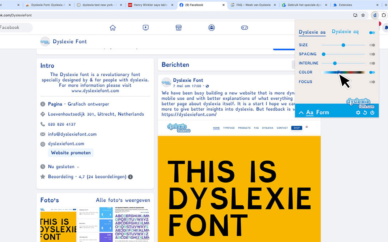 Dyslexie Font: Dyslexia Accessibility Reader - 截图 3