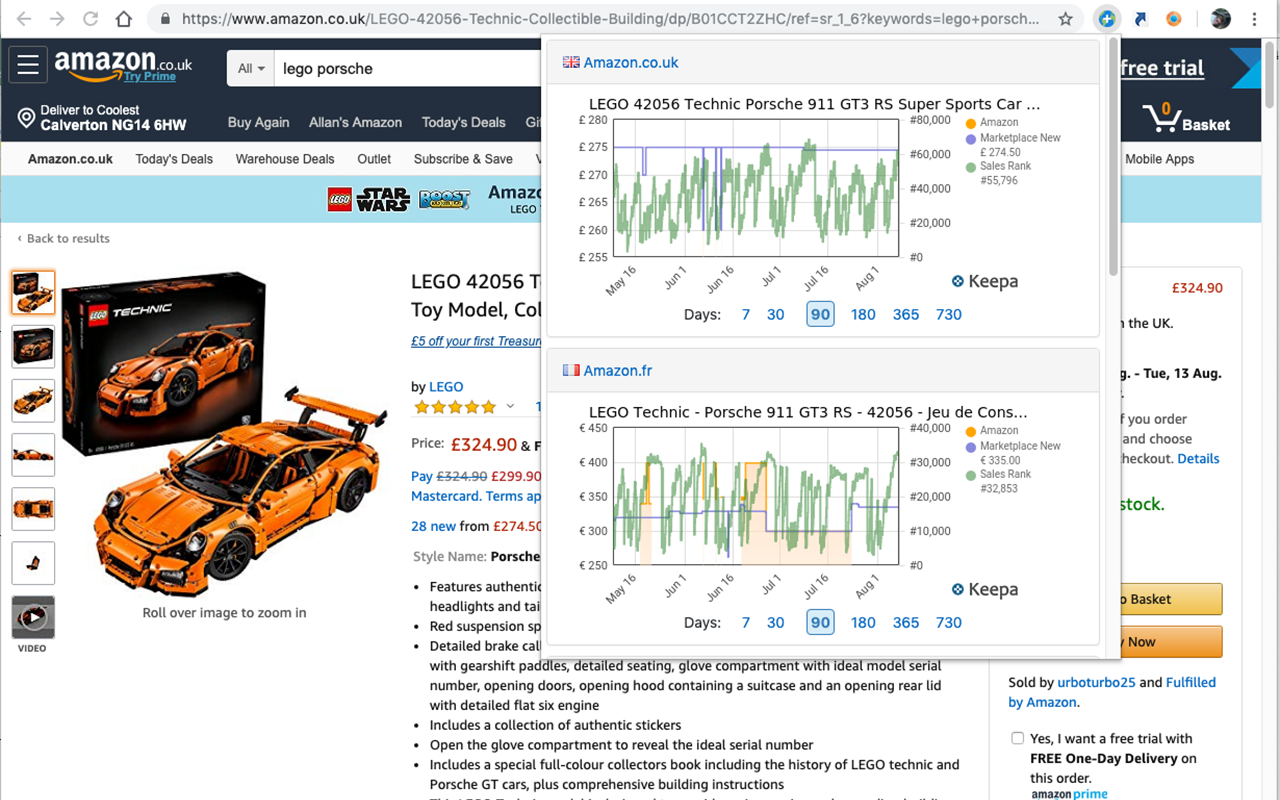 International Keepa Charts - 截图 4