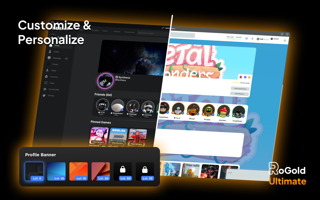 RoGold Ultimate - Roblox Enhancer - 截图 3