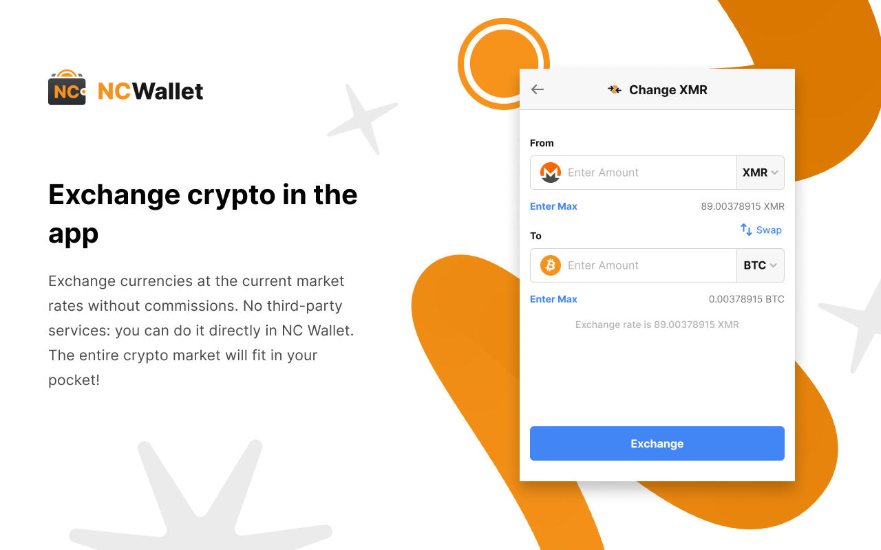 NC Wallet: Crypto wallet without fees - 截图 5