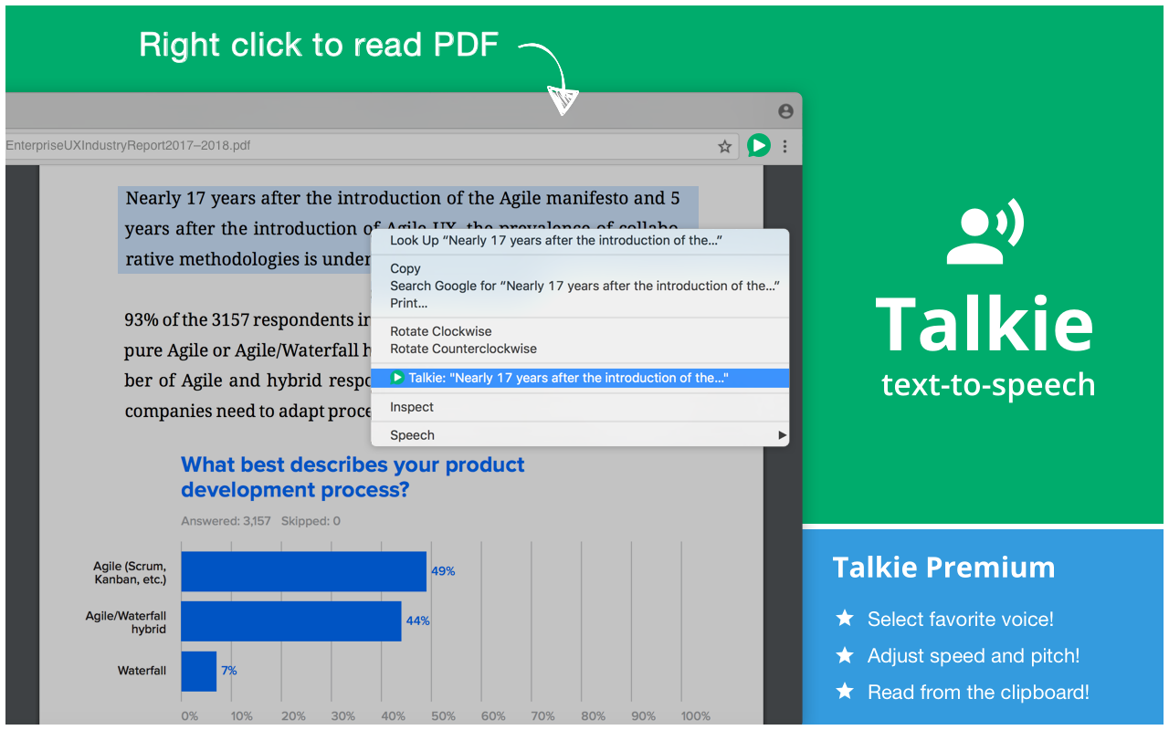 Talkie: text-to-speech (TTS) - 截图 2