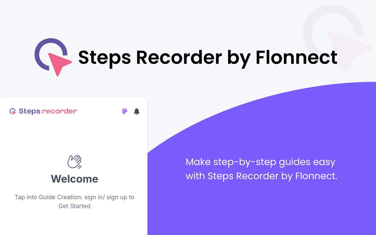 Steps Recorder by Flonnect - 截图 1