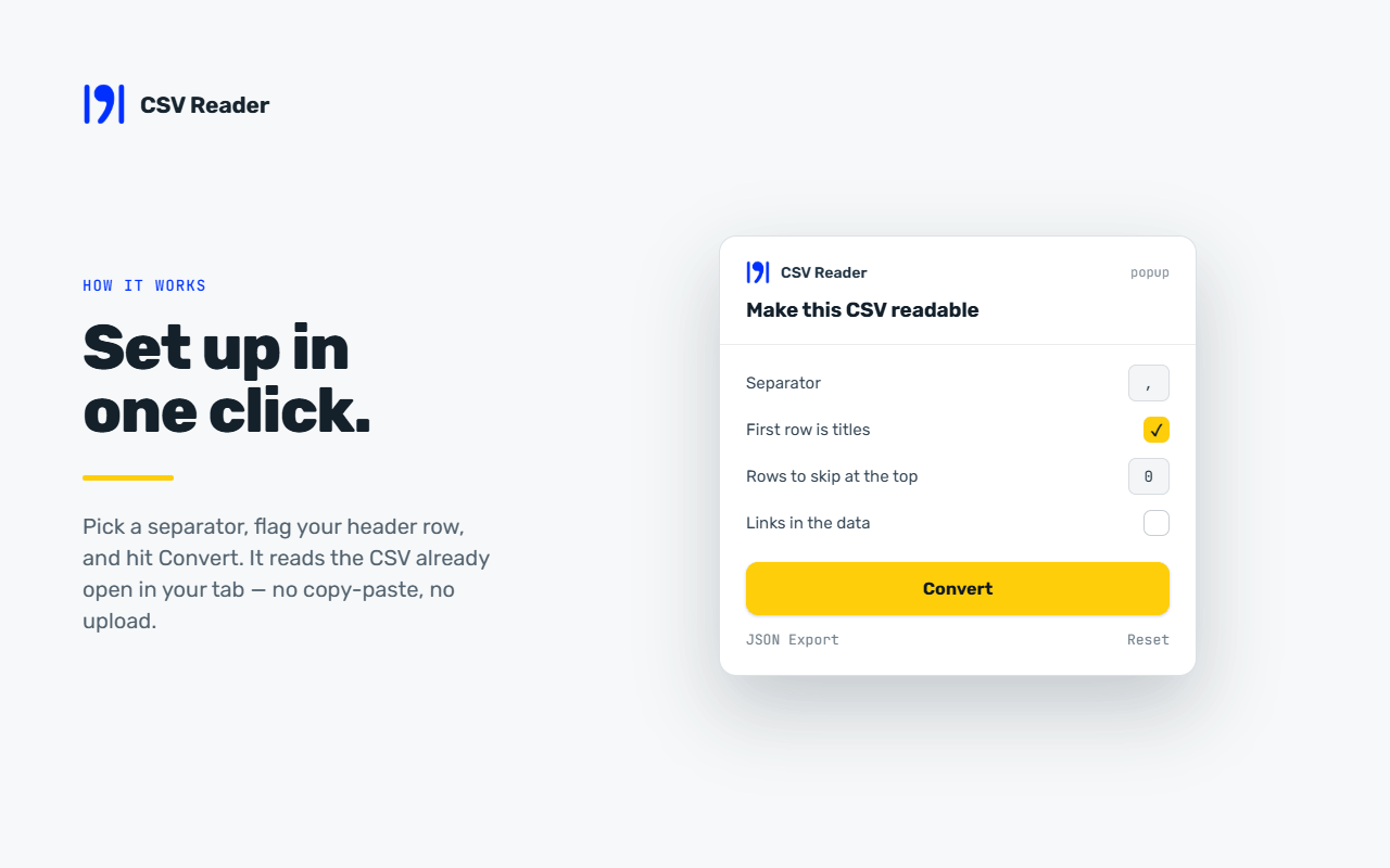 CSV Reader - 截图 3