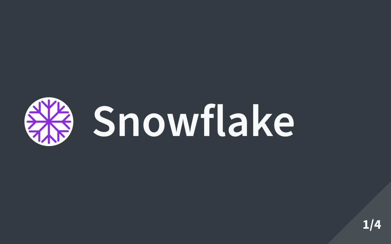 Snowflake - 截图 2