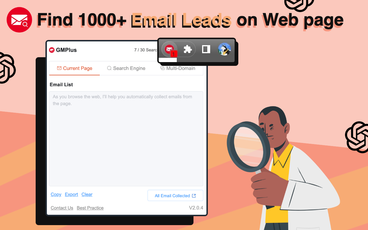 Email Finder & Email Hunter - 截图 3