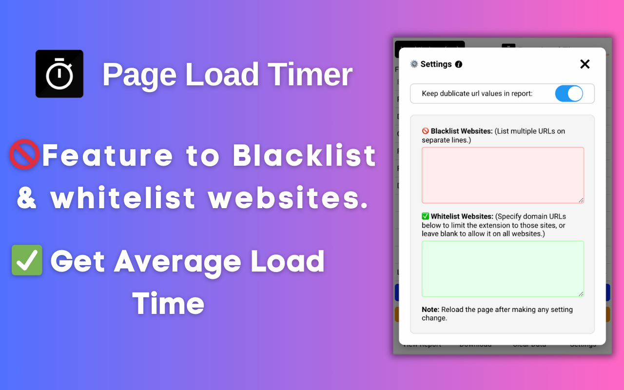 Page Load Timer - 截图 3