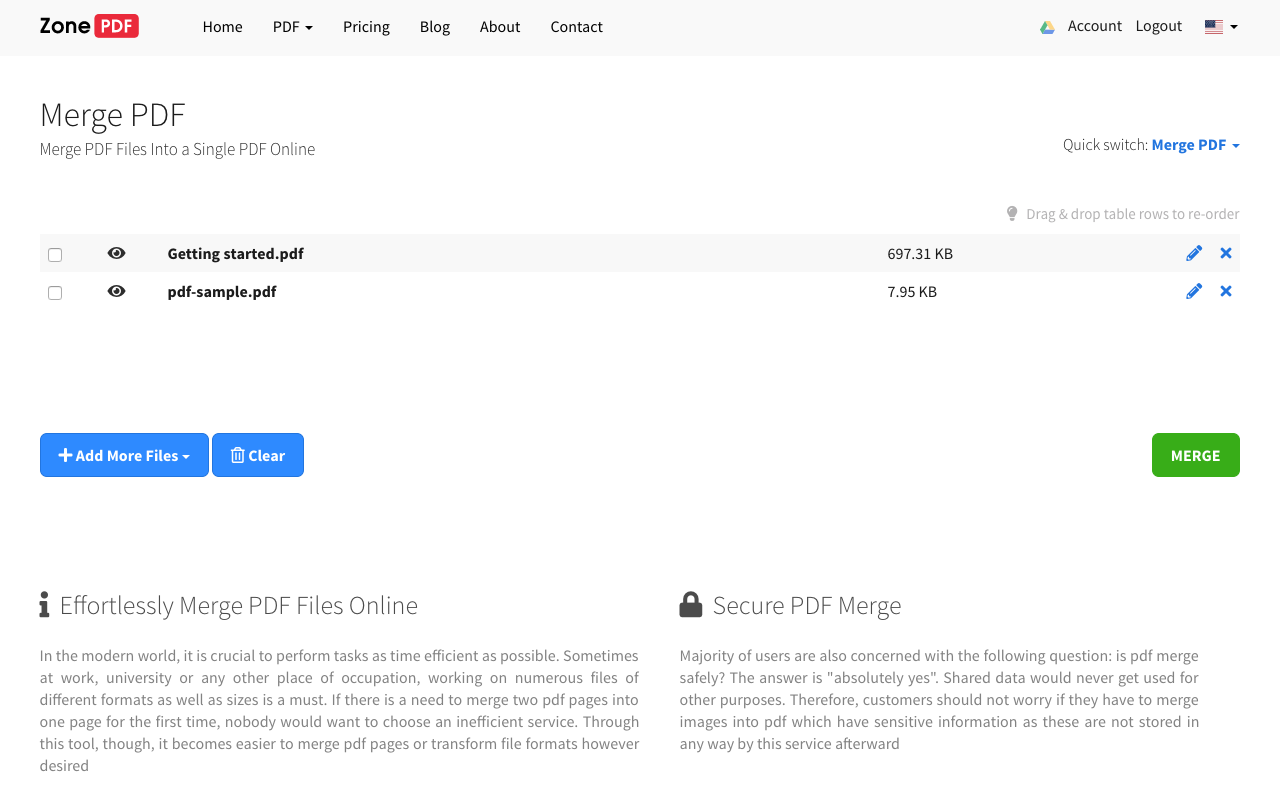 Merge PDF - 截图 3