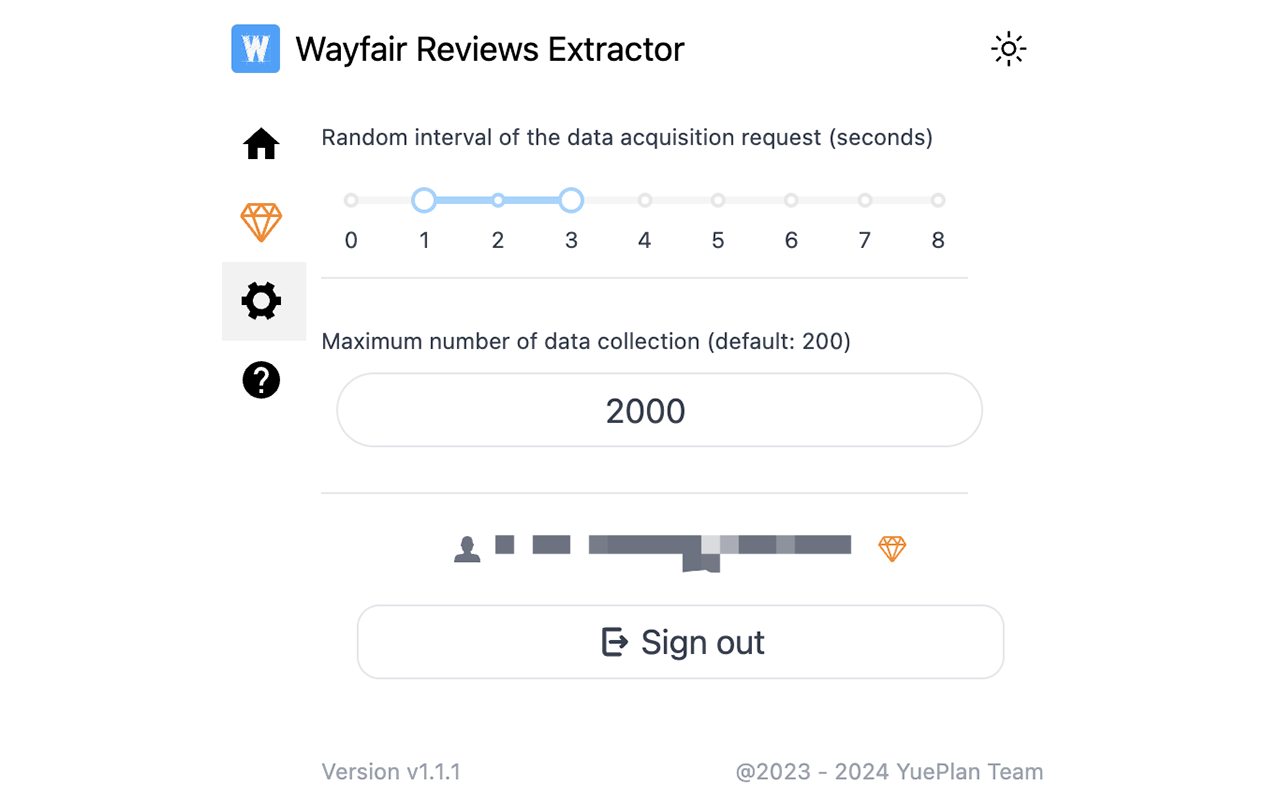 Wayfair™ Reviews Extractor - 截图 2