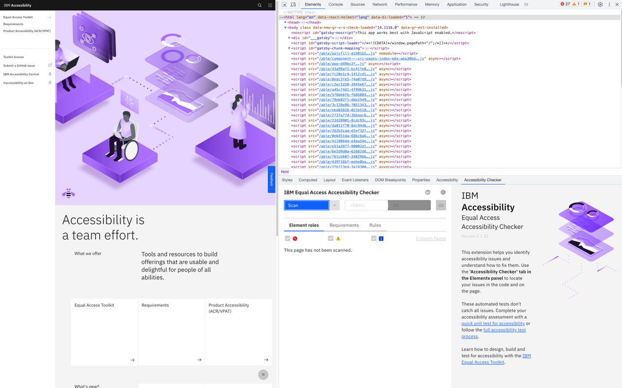 IBM Equal Access Accessibility Checker - 截图 2