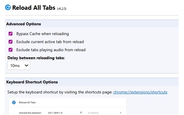Reload All Tabs - 截图 5