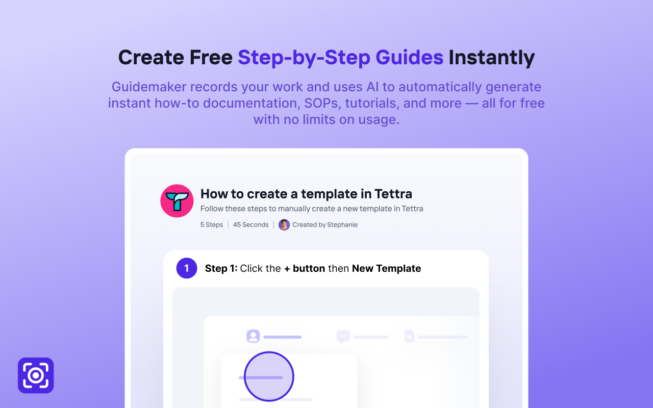 Guidemaker - AI SOP & Step-by-Step Guides - 截图 4