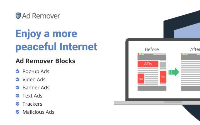 Ad Remover - Ad Blocker for Chrome - 截图 1