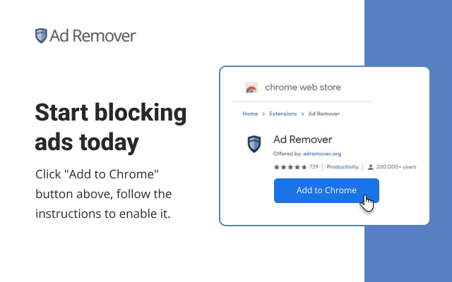 Ad Remover - Ad Blocker for Chrome - 截图 4