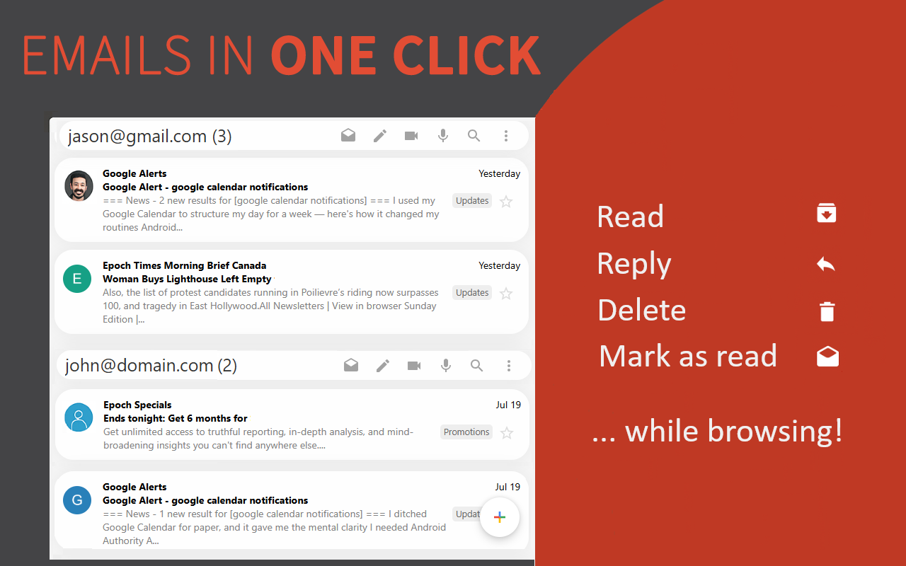 Checker Plus for Gmail™ - 截图 3