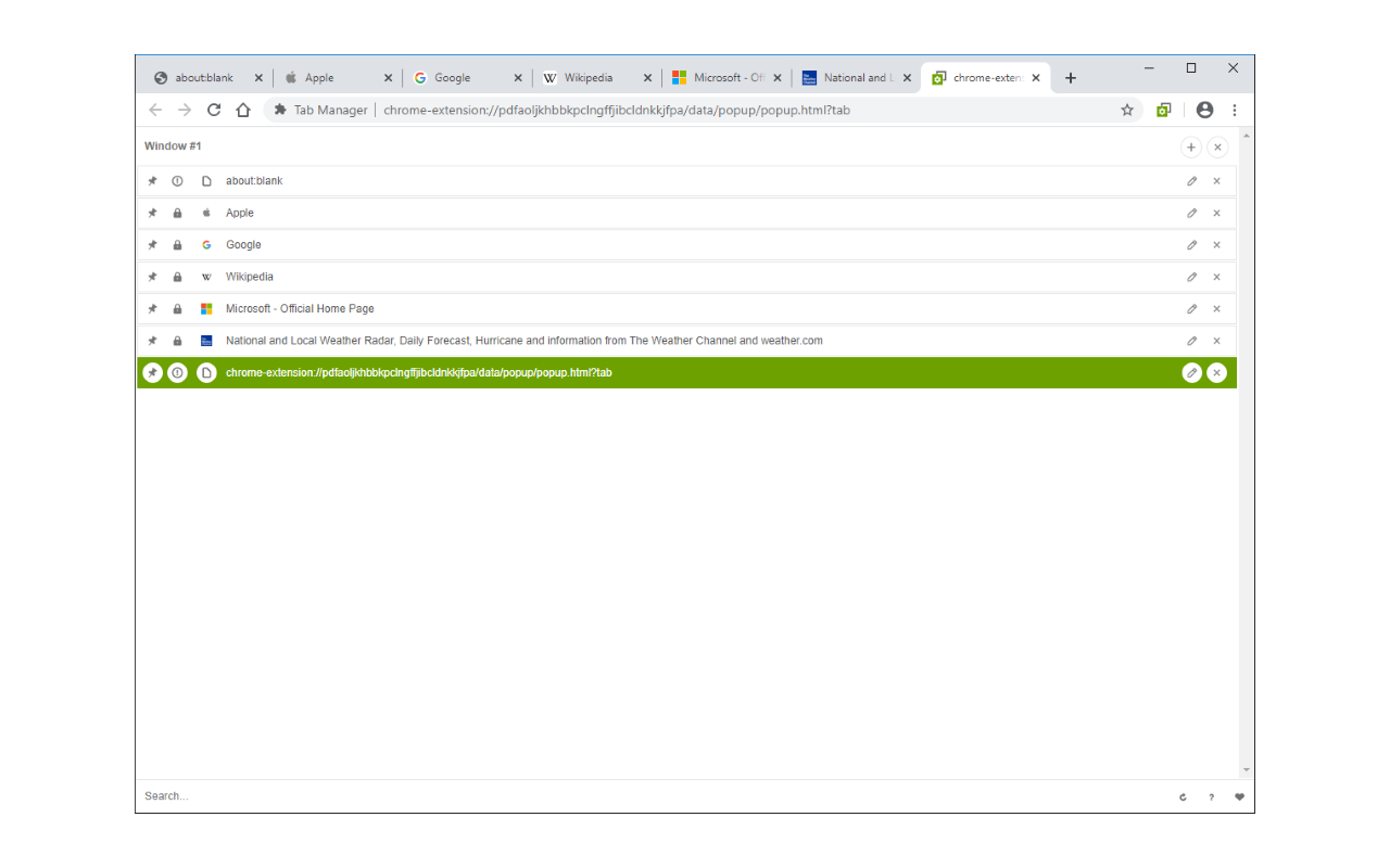 Tab Manager - 截图 3