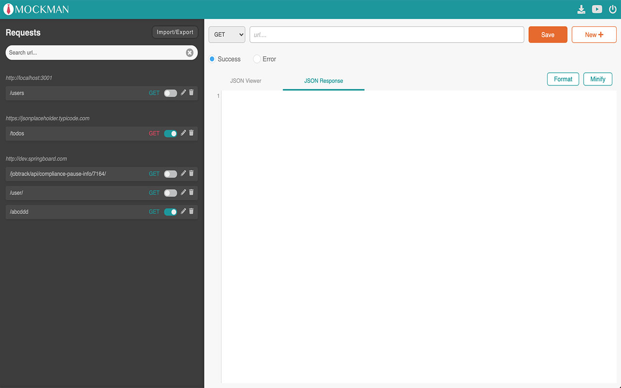 MockMan - mock APIs - 截图 2