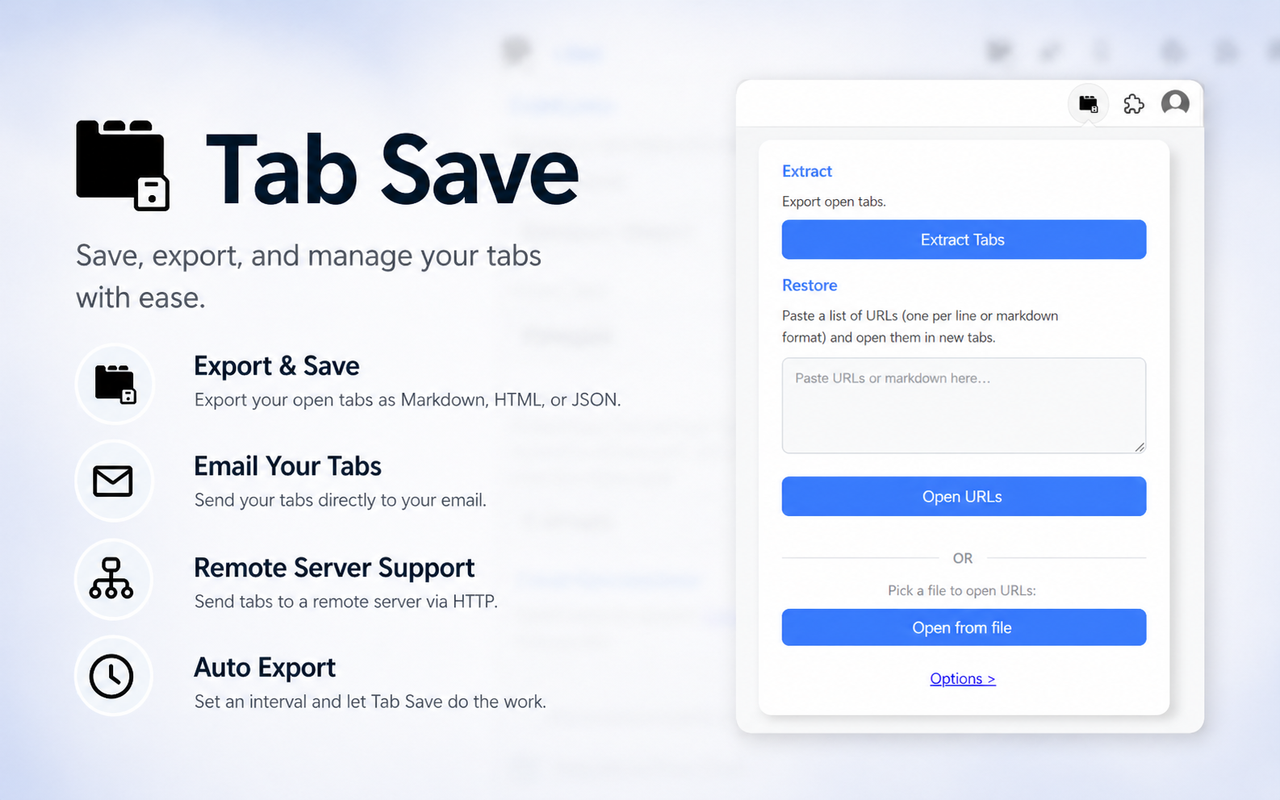 Tab-Save - 截图 1